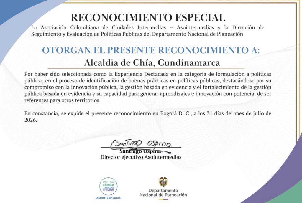 Imagen certificado de reconocimiento